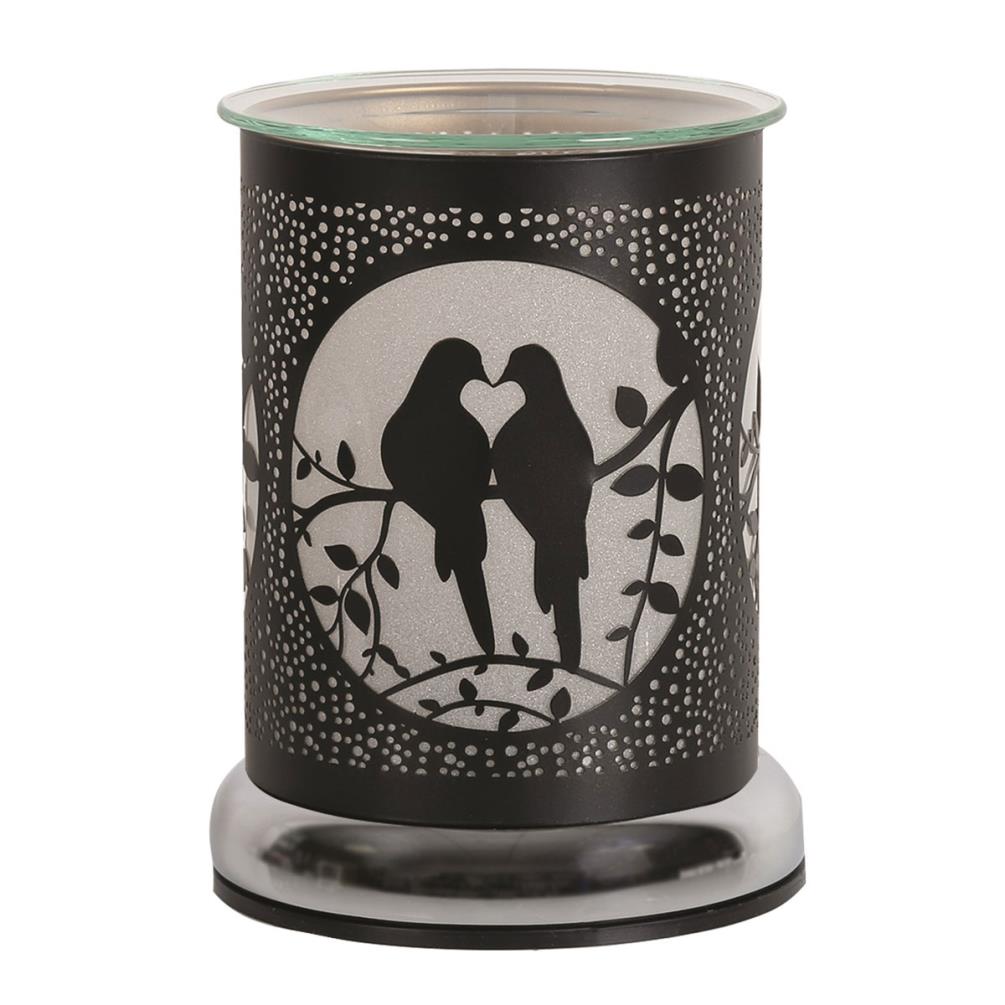 Aroma Black Doves Cylinder Electric Wax Melt Warmer Extra Image 1